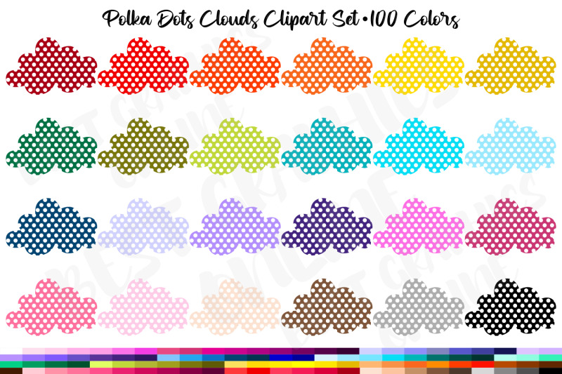 polka-dots-clouds-clipart-set-polka-dot-cloud-illustration