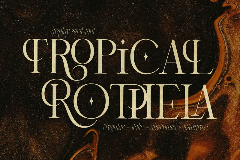 tropical-rothela-typeface