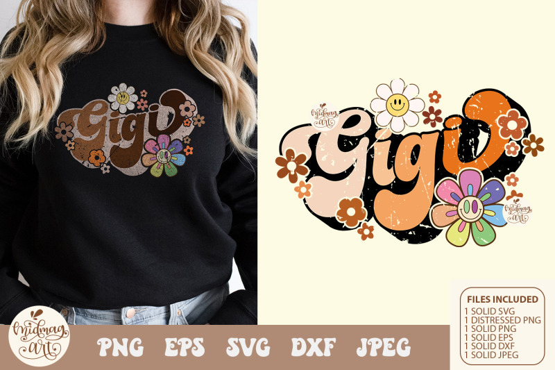 retro-gigi-with-daisy-svg-png-sublimation-distressed-png-sublimation