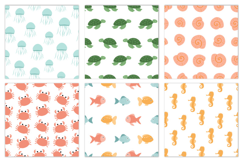 sea-animal-pattern-underwater-world-pattern-sea-pattern