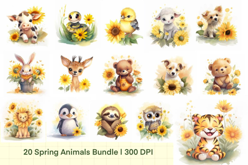 20-spring-animals