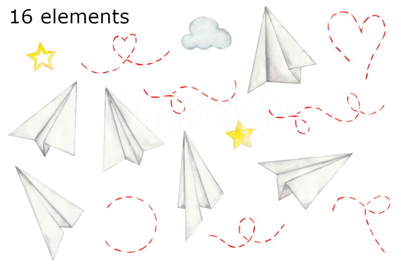 watercolor-paper-airplanes-clipart