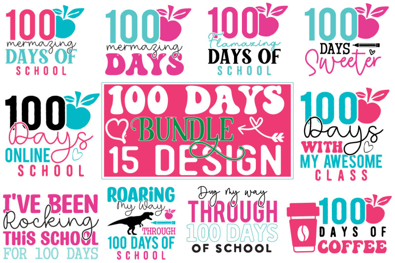 100-days-svg-design-bundle