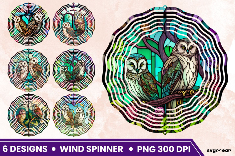 stained-glass-owl-wind-spinner-sublimation-designs