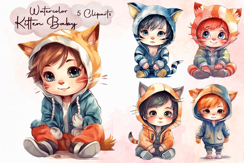 watercolor-kitten-baby-bundle