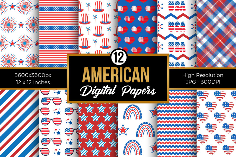 4th-of-july-american-patriotic-digital-papers