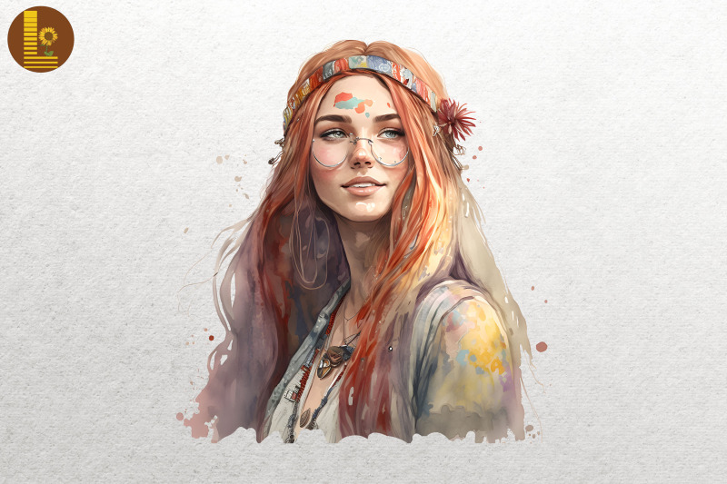 beautiful-hippie-girl-watercolor-9