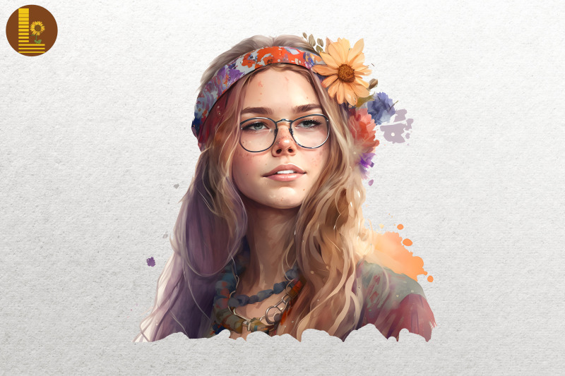 beautiful-hippie-girl-watercolor-17