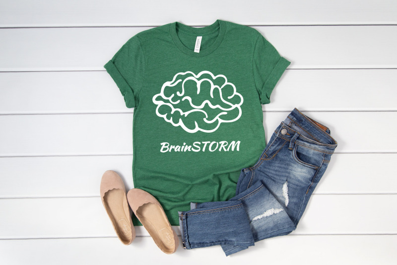 brainstorm-svg-brain-with-lettering-design