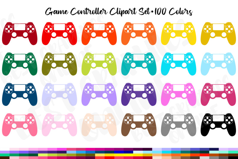 game-controller-clipart-set-video-game-controllers-gaming
