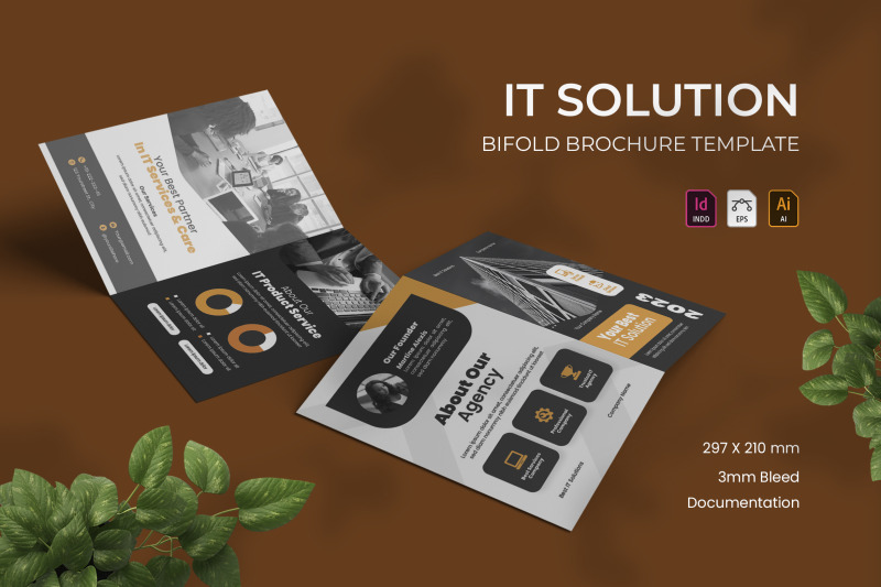 it-solution-bifold-brochure