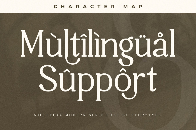 willfteka-typeface