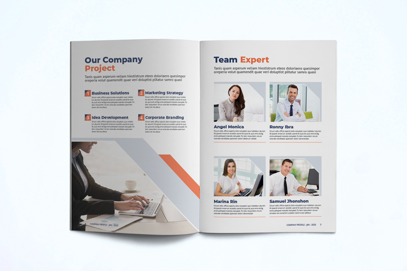 company-profile-template