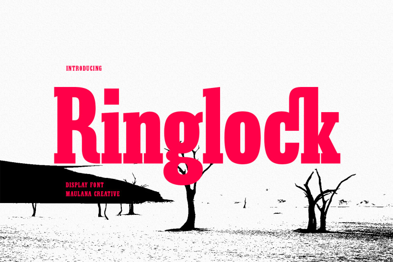 ringlock-slab-serif-font