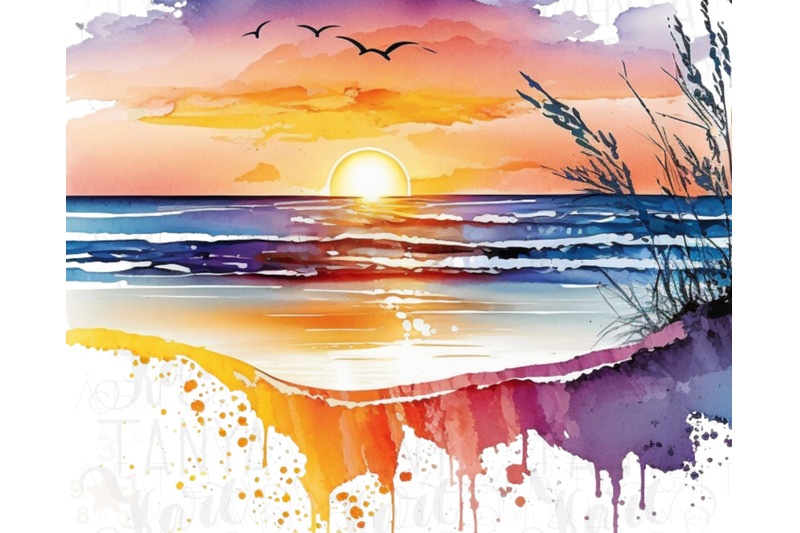 colorful-sunsets-png-clipart