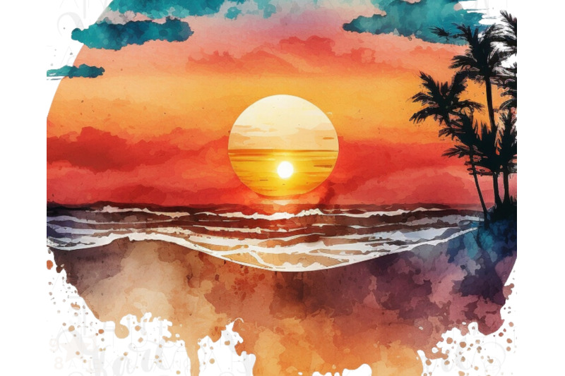 colorful-sunsets-png-clipart