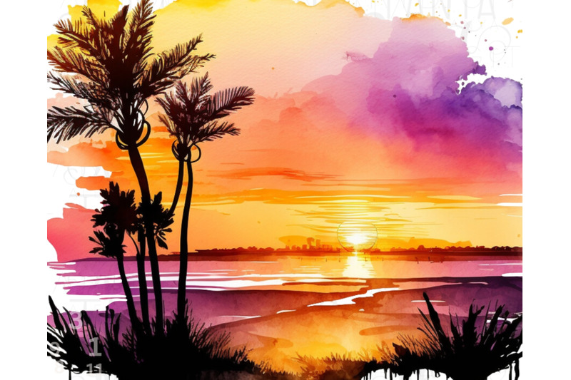 colorful-sunsets-png-clipart