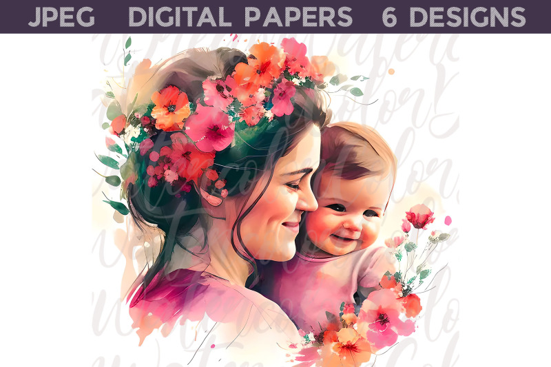 mothers-day-digital-papers