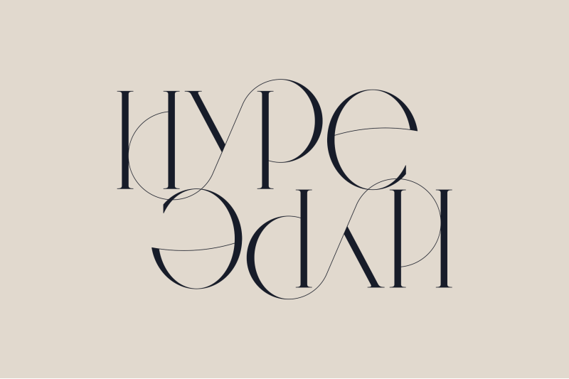 type-master-ligature-serif-font