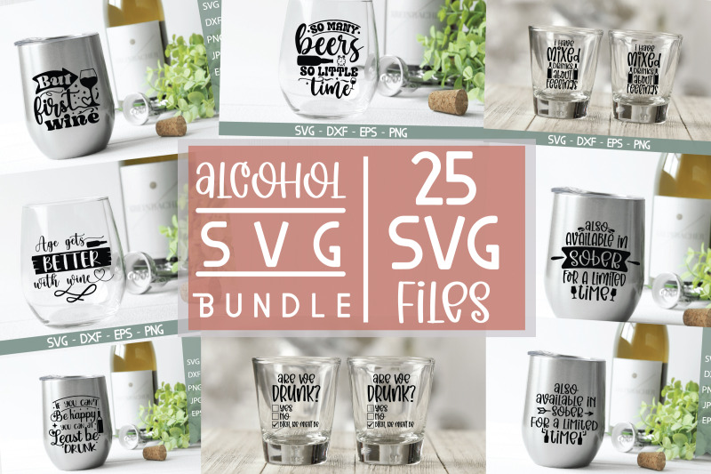 alcohol-svg-bundle