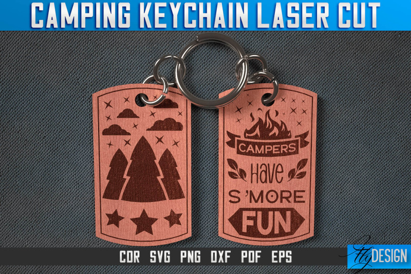 camping-keychain-laser-cut-svg-camping-laser-cut-svg-design-cnc