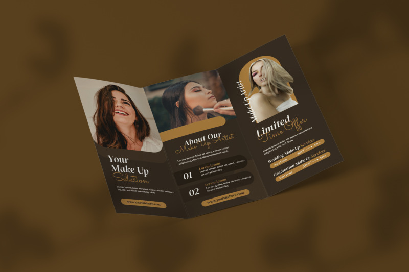 makeup-trifold-brochure