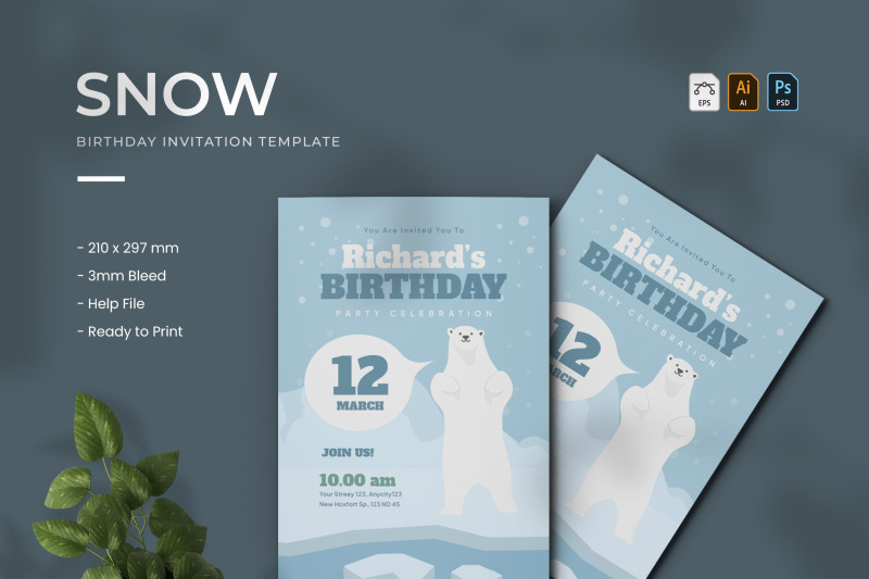 snow-birthday-invitation