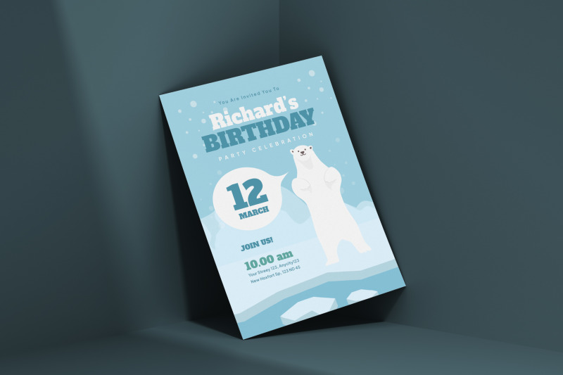 snow-birthday-invitation