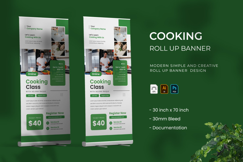 cooking-class-roll-up-banner