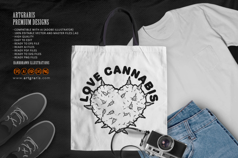 lettering-love-cannabis-word-heart-shaped-weed-leaf-illustrations-silh