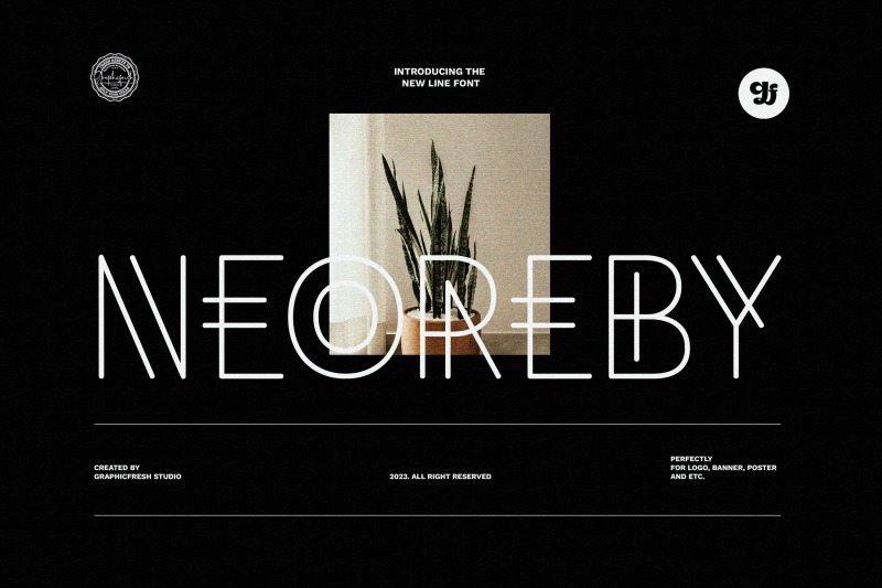neoreby-the-display-line-font