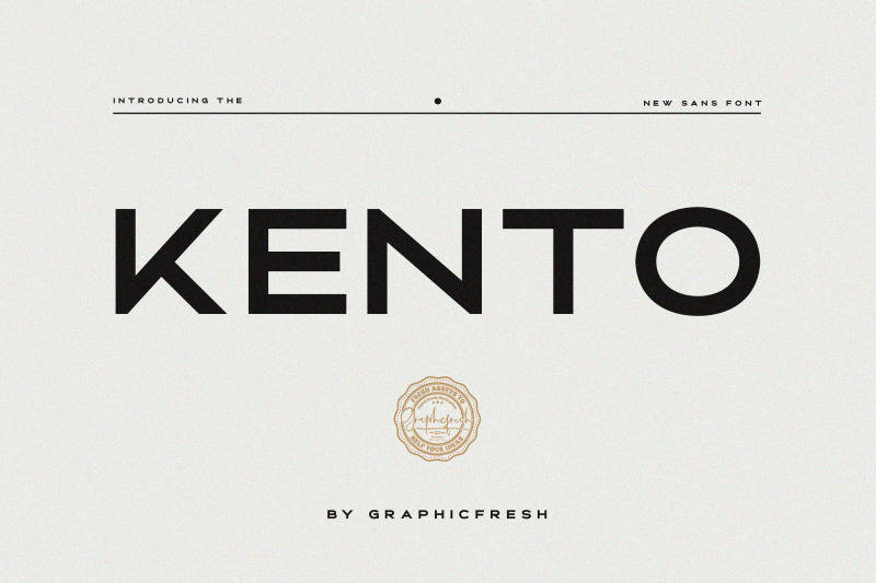 kento-the-modern-sans-font