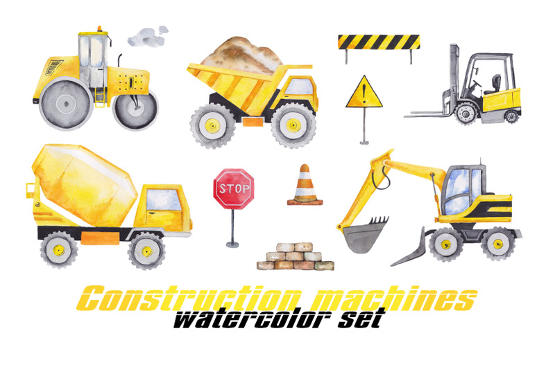 construction-machines-illustrations