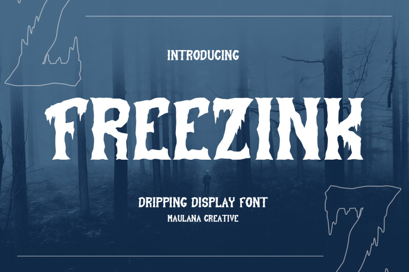 freezink-dripping-display-font-halloween