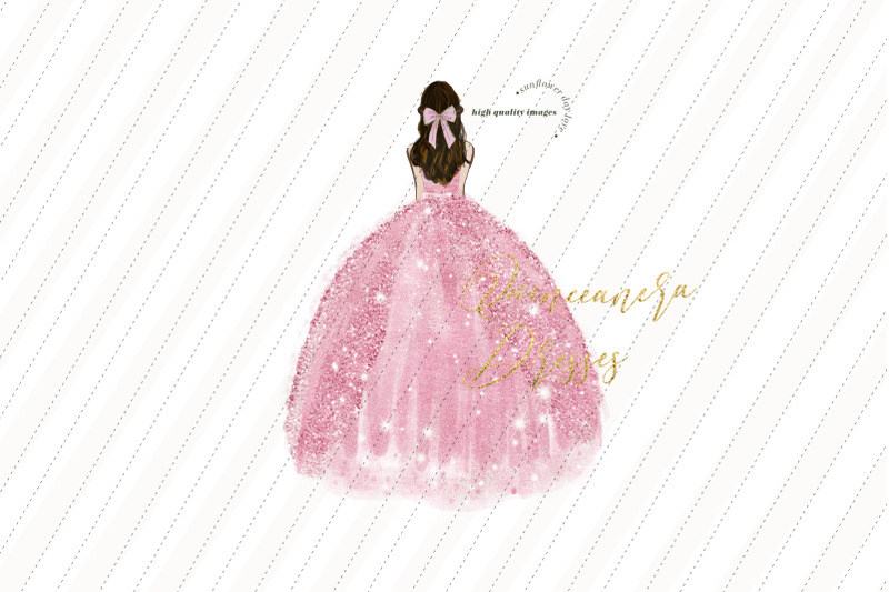 blush-pink-princess-clipart-blush-pink-quinceaera