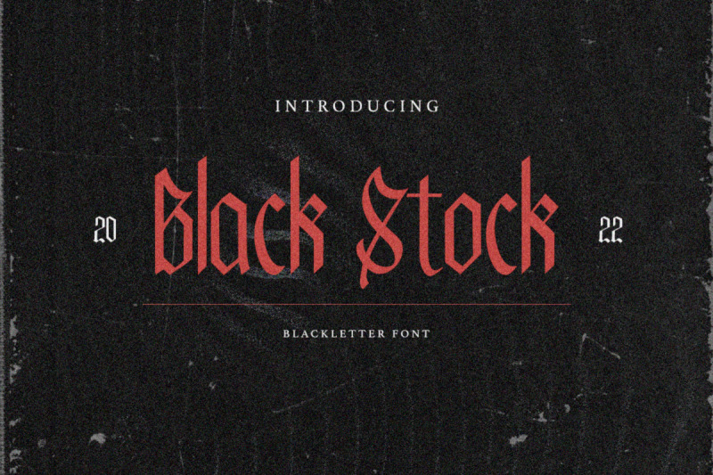 black-stock-blackletter-font