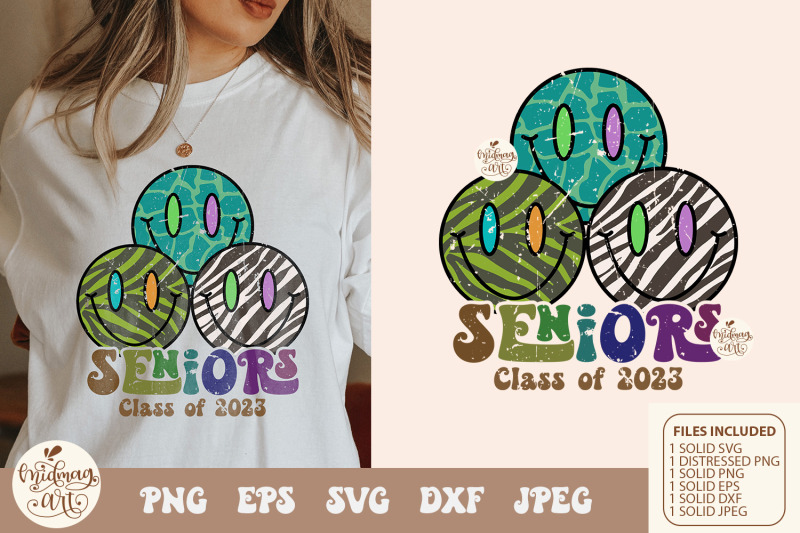 retro-smiley-face-seniors-2023-svg-png-sublimation-distressed-png