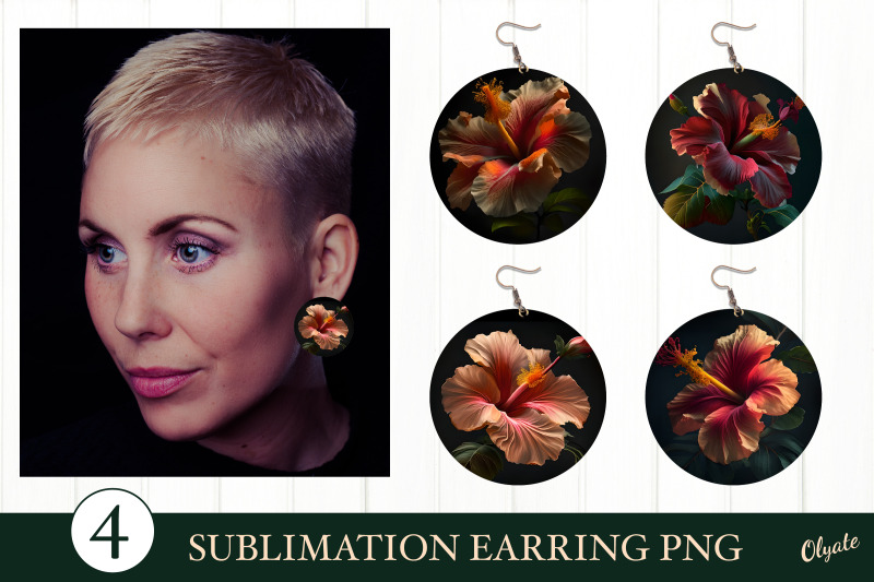 hibiscus-earring-sublimation-tropical-flower-earrings-png