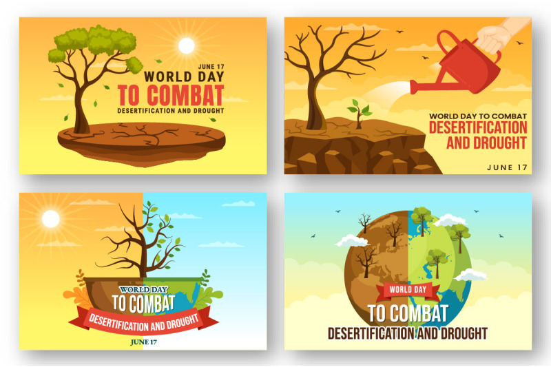 13-world-day-to-combat-desertification-and-drought-illustration