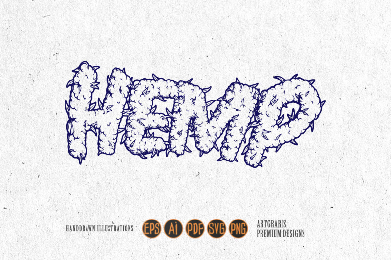 weed-hemp-word-lettering-marijuana-leaf-smoke-effect-illustration-mono