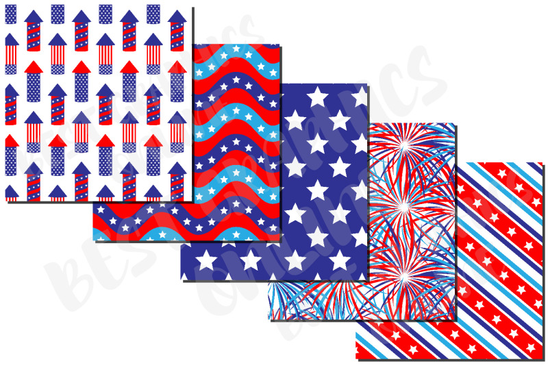 fourth-of-july-digital-background-papers-pattern-clipart