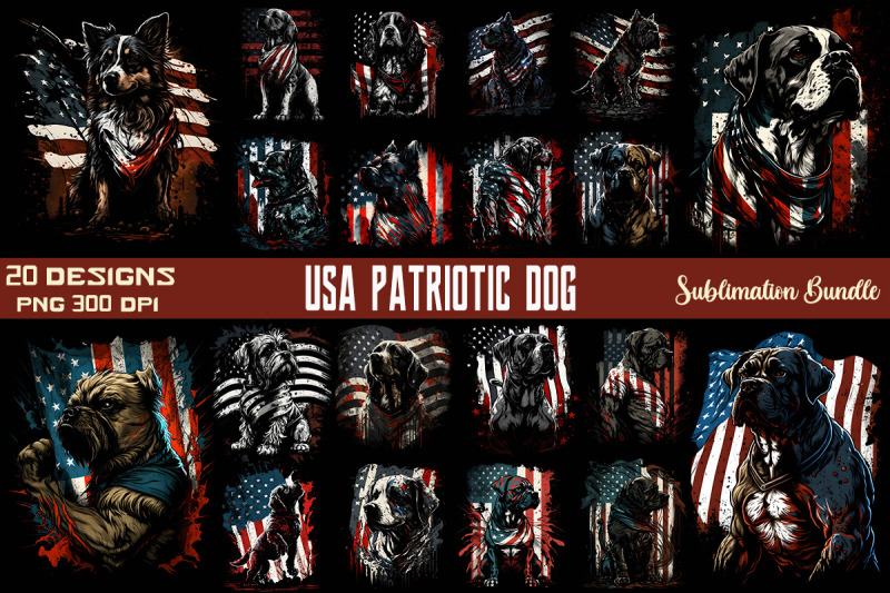 america-patriotic-dog-bundle