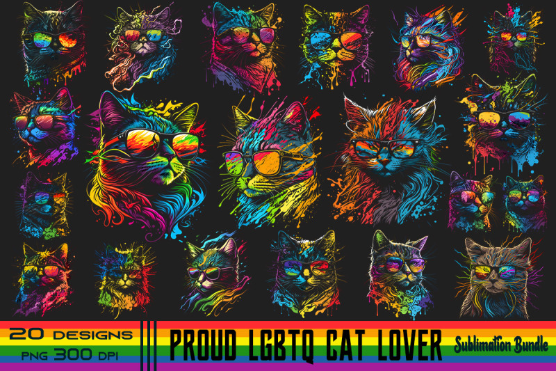 cat-lover-lgbtq-theme-bundle
