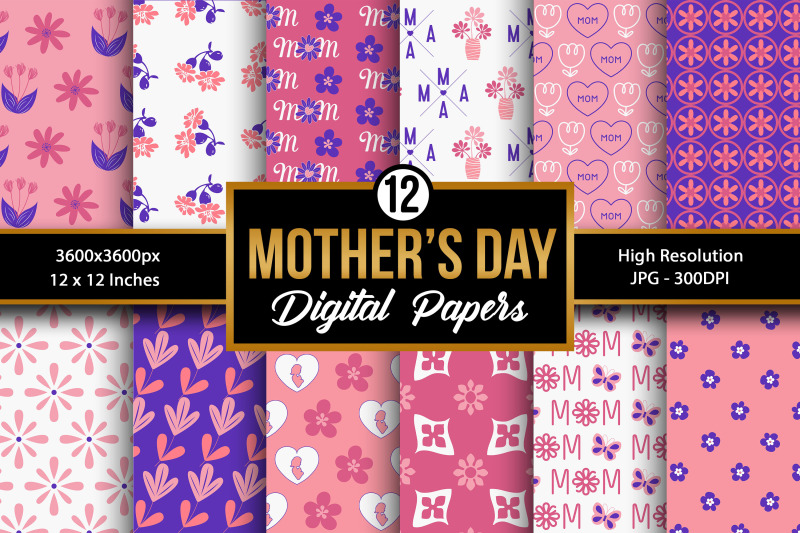 mother-039-s-day-digital-papers