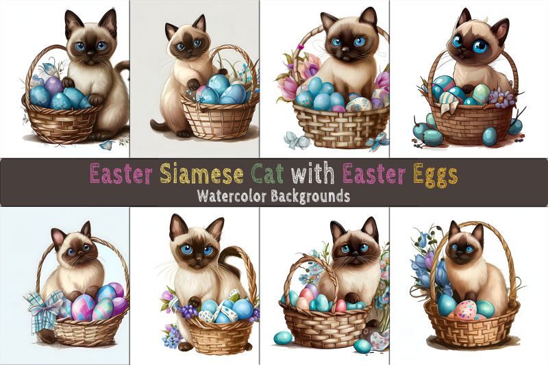 easter-siamese-cat-background