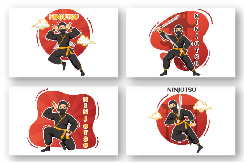 8-ninjutsu-ninja-shinobi-illustration