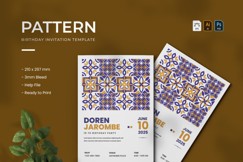 pattern-birthday-invitation