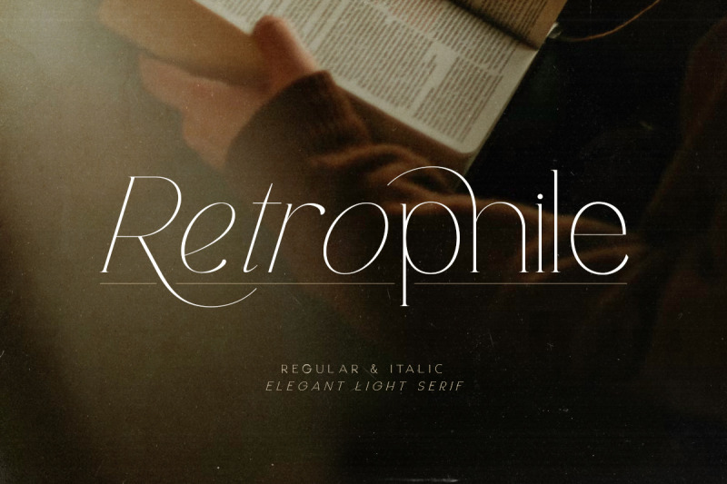 retrophile-elegant-light-serif