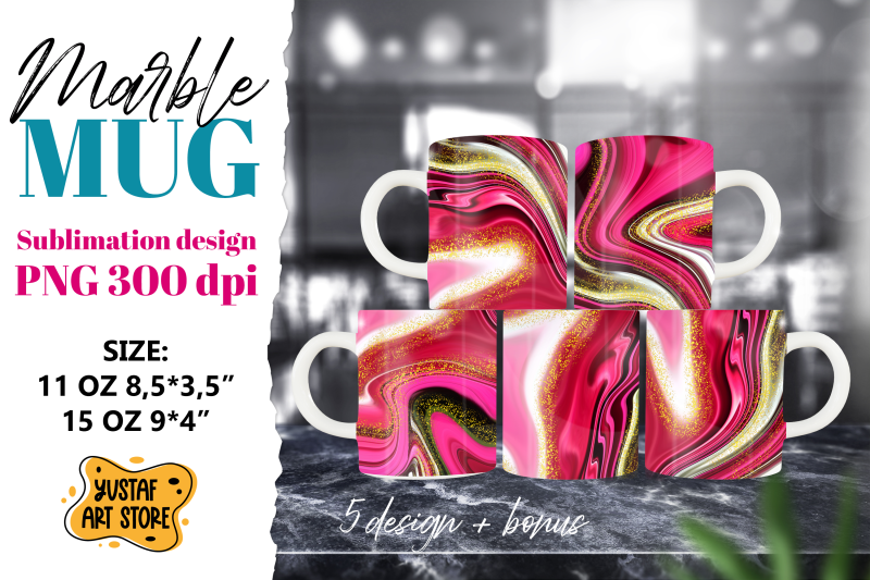 marble-sublimation-mug-pink-glow-fluid-art-marble-5-design