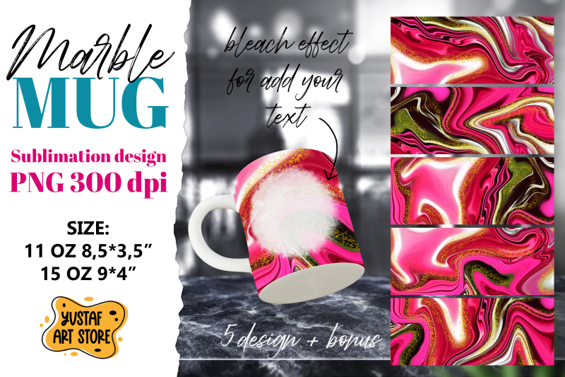 marble-sublimation-mug-pink-glow-fluid-art-marble-5-design